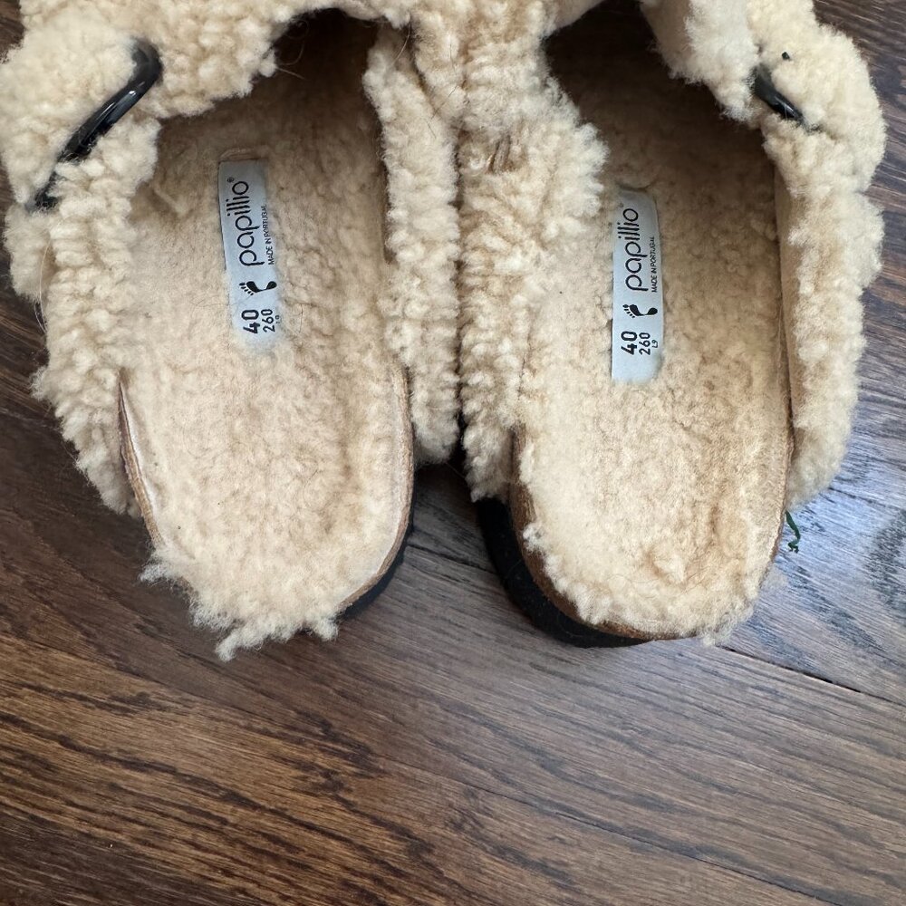 Birkenstock Papillio Boston Shearling Clogs - Picture 7 of 12